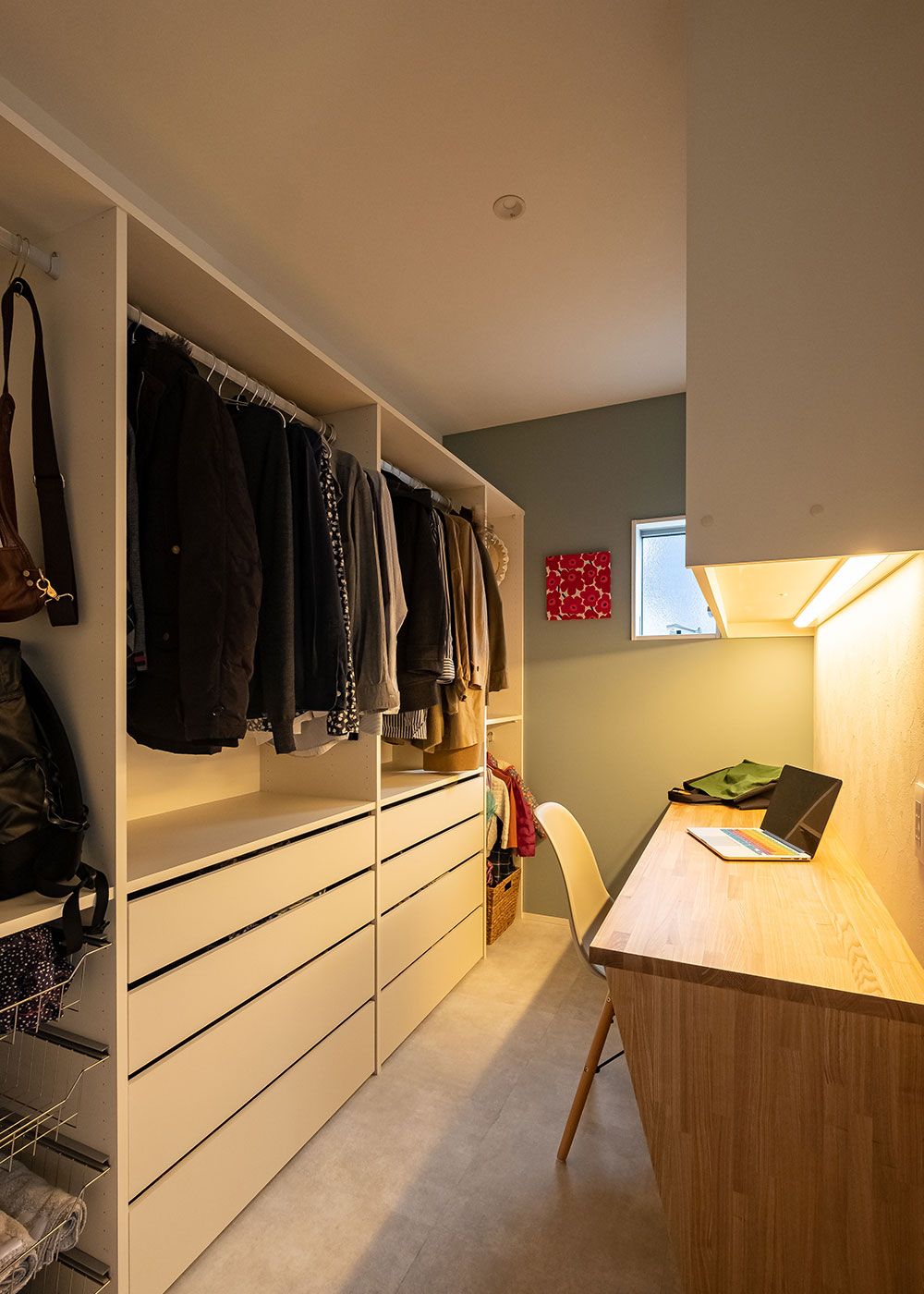 金子工務店/めぐみ不動産【デザイン住宅、子育て、建築家】クローゼット