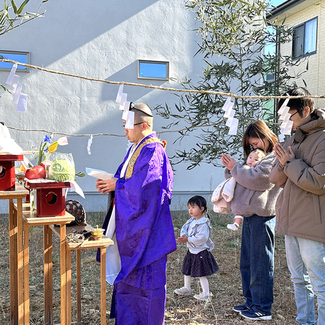 DAITOKU（大得工務店）【地鎮祭、着工、上棟】