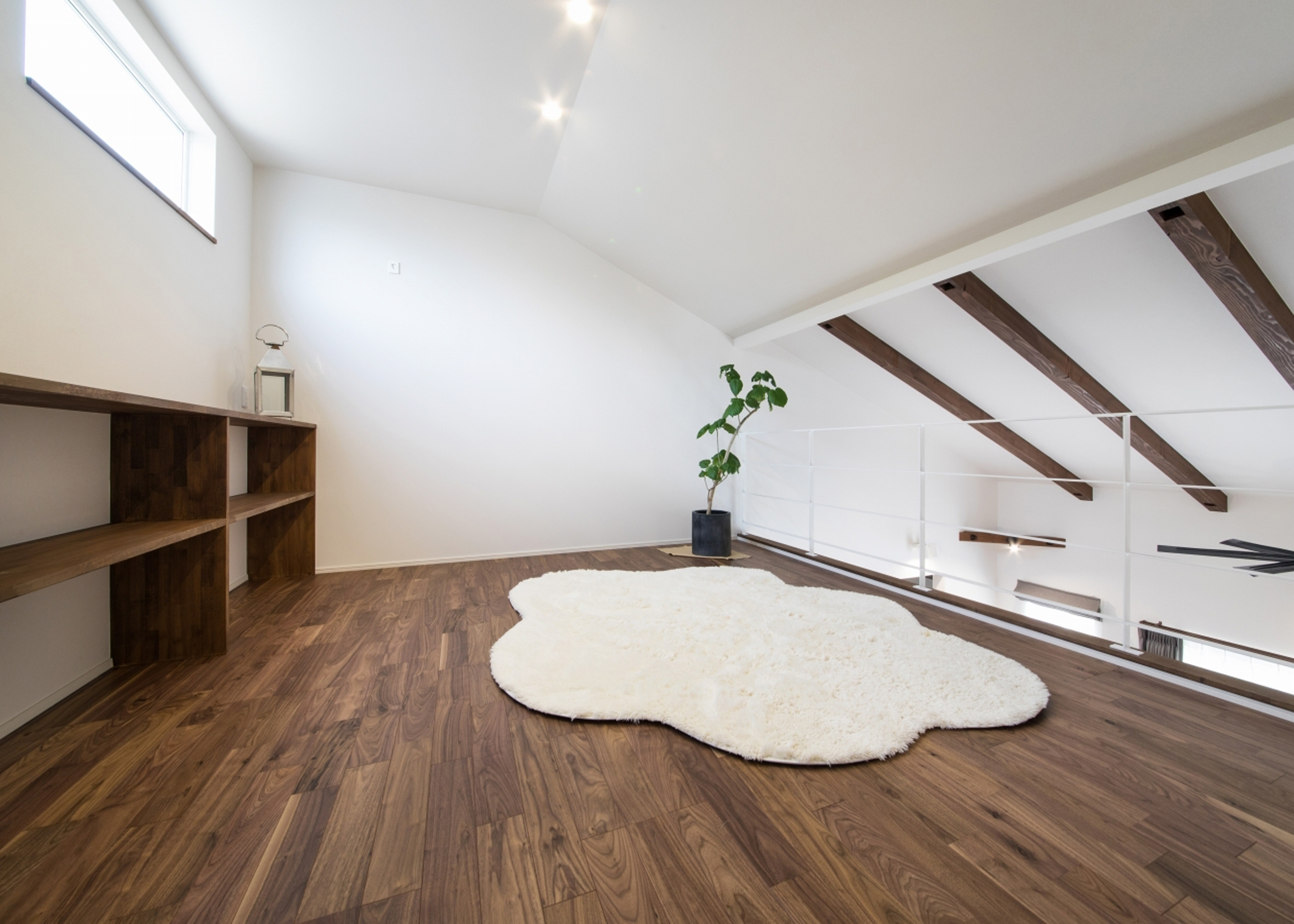 小幡建設【夫婦で暮らす、間取り、平屋】ロフトスペースも十分な広さ