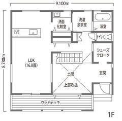 暮らしに潤いとスパイスを与える広い土間のある家