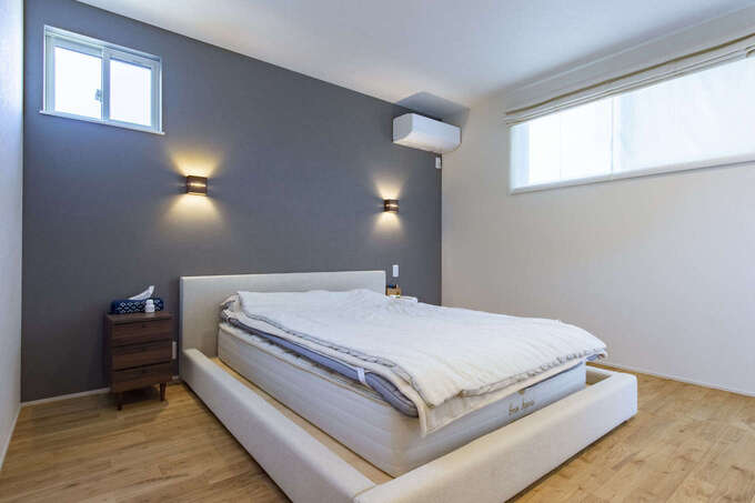 ホテルライクな主寝室