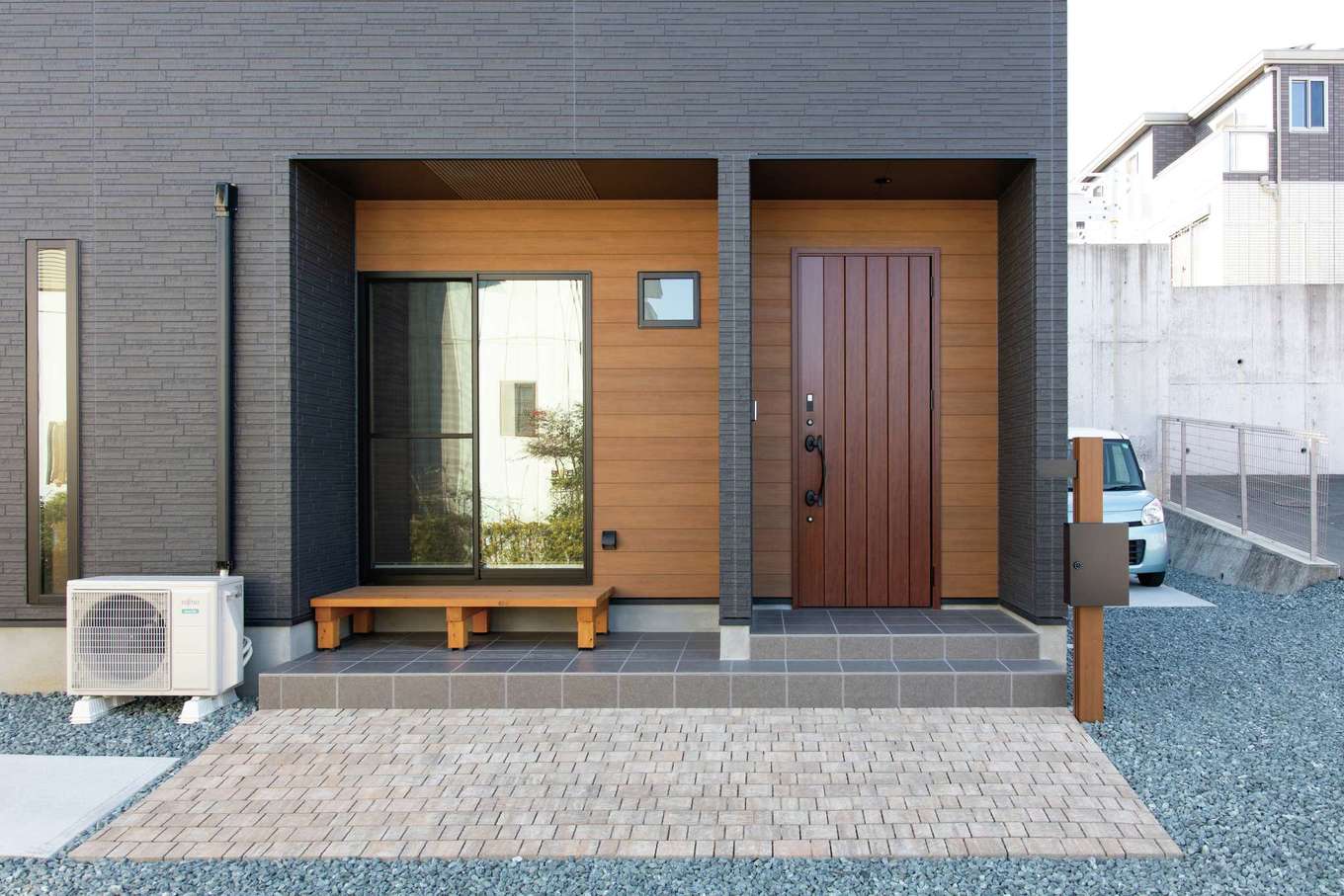 東海ハウス【和風、自然素材、間取り】シンプルモダンな外観