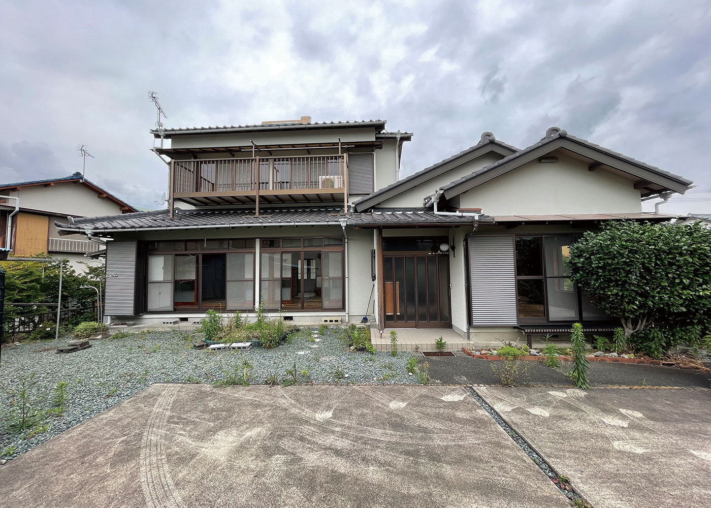 あすなろ設計事務所【藤枝市田中1-5-12・モデルハウス】【Before】41年の歴史を感じる佇まいだった
