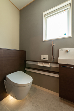 ホテルライクなトイレ