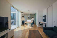 洗練＆シンプルを極めた平屋のコートハウス