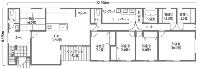 irohaco （アヴァンス） 20代新婚夫婦が無理なく叶えた贅沢な平屋建て 1階