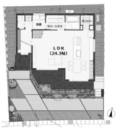 ホテルライクに住まう家