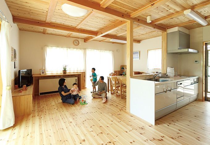 片山建設【和風、二世帯住宅、自然素材】