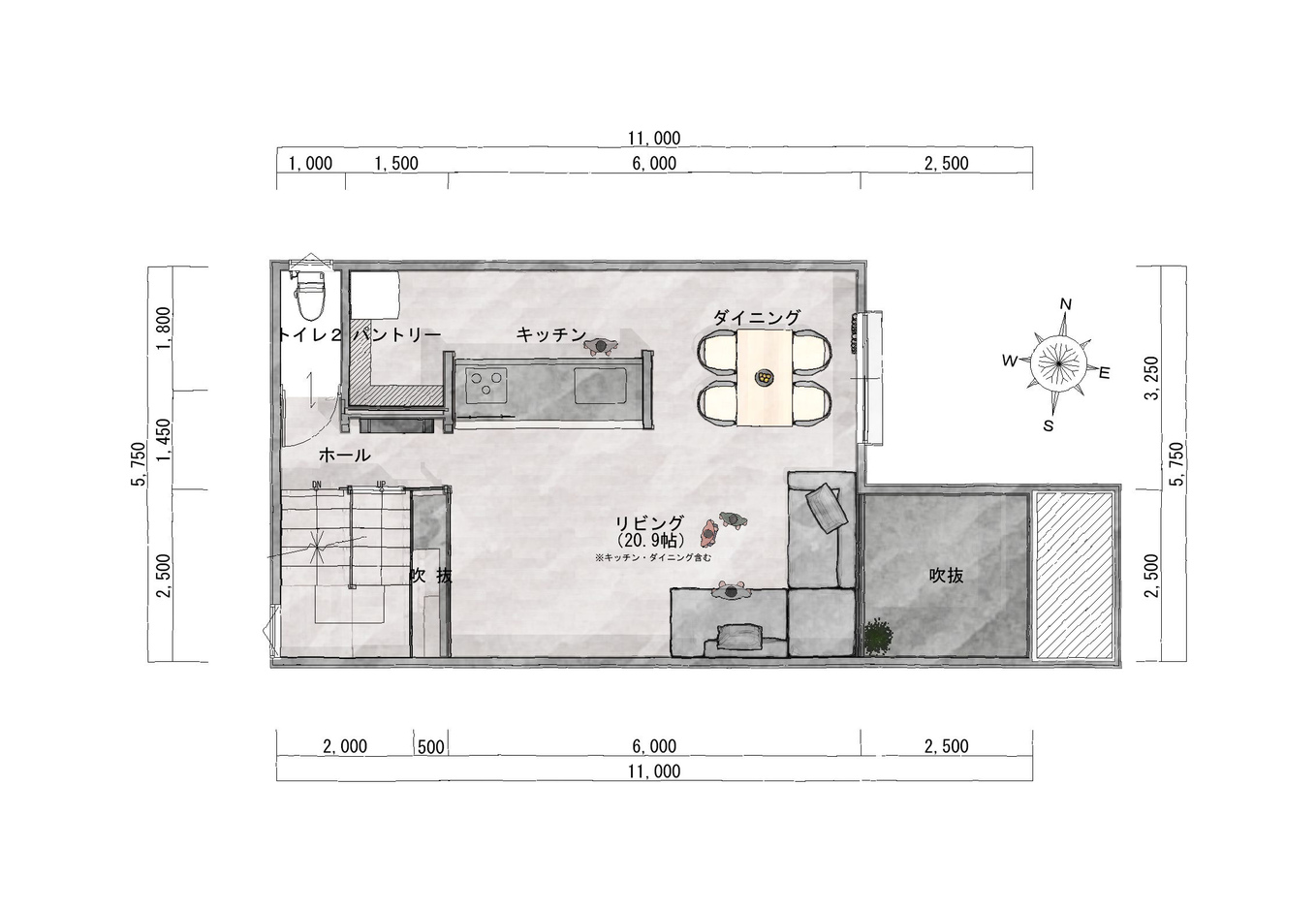la CASA（ラ・カーサ） 城下町ライフに溶け込む 2F