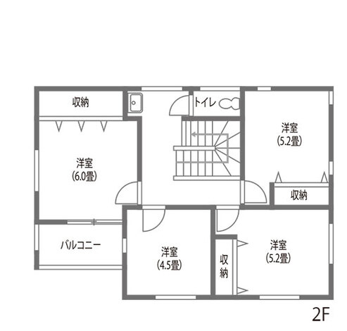 イシカワ 充実した収納ですっきりと。ホテルライクな住まい 2階