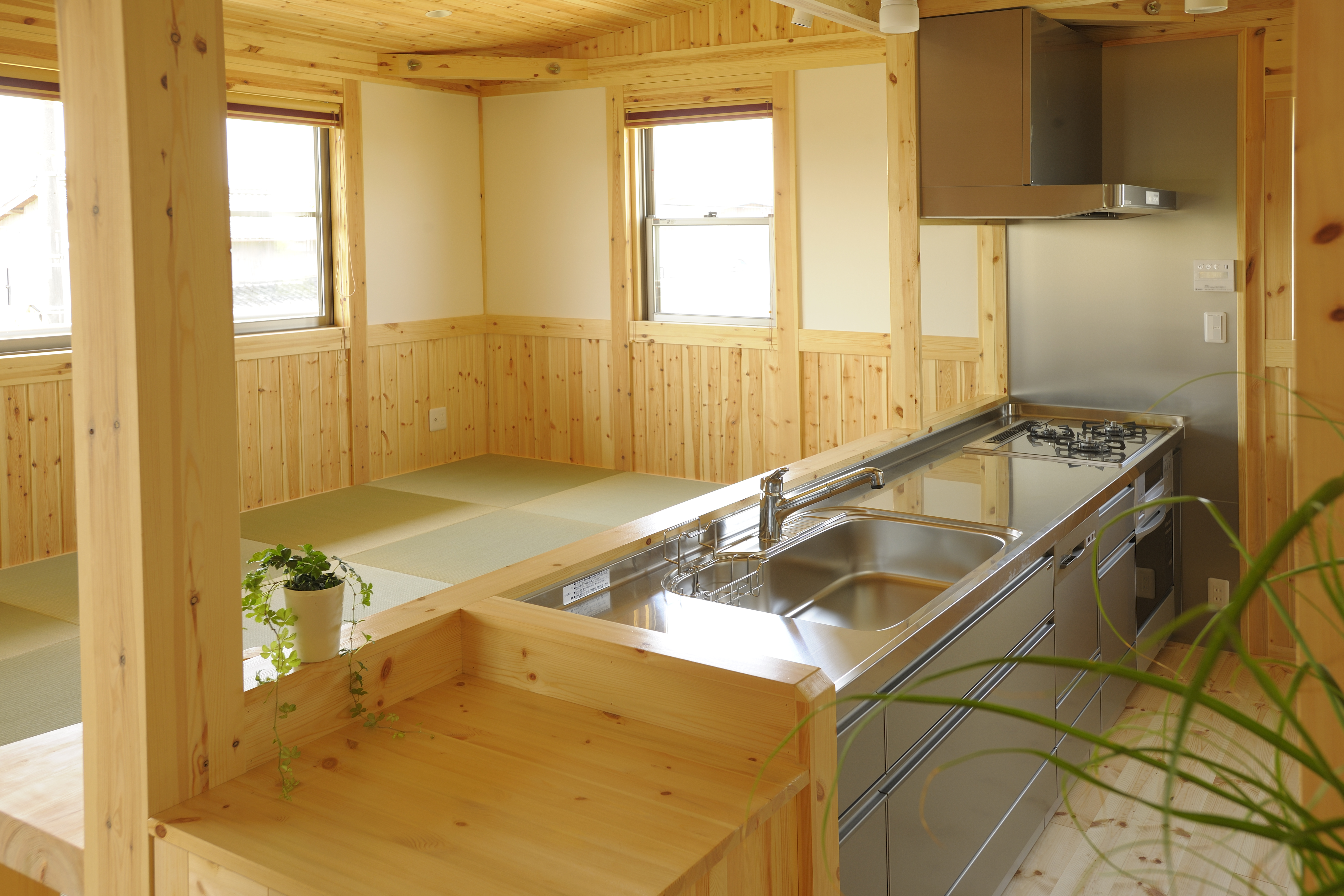 ハンドメイド【1000万円台、デザイン住宅、自然素材】キッチン