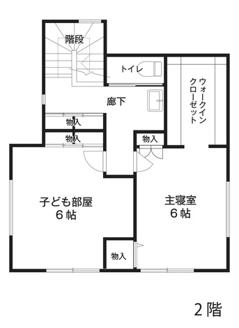 エスホーム ナチュラルな温もり溢れるモダンな邸宅 ２階