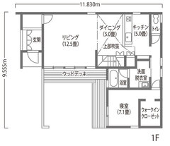外と中のつながり感が心地いい中庭のある家