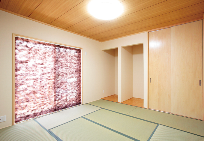 和室は将来両親と同居する可能性も考えて設けた