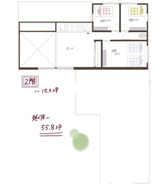 家族の温もりを包む、開放感あふれる空間
