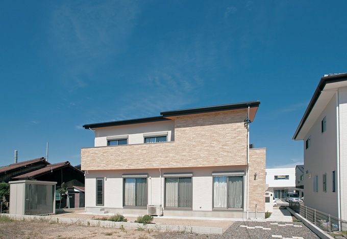 意匠性のある外観は『未来創建』の得意とするところ