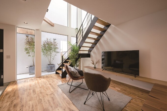 無料相談会は「R＋house」のモデルハウスにて開催