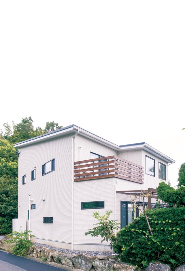 未来創建【デザイン住宅、輸入住宅、間取り】シンプルながら美しい外観は『未来創建』の得意とするところ