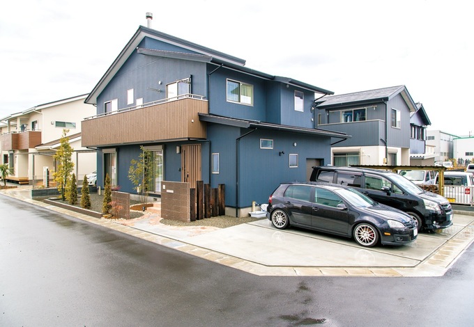 駐車スペースは十分に。