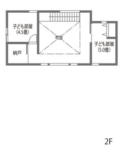 【グルービー】外は閉じ、中庭から光を招くサーファーズハウス