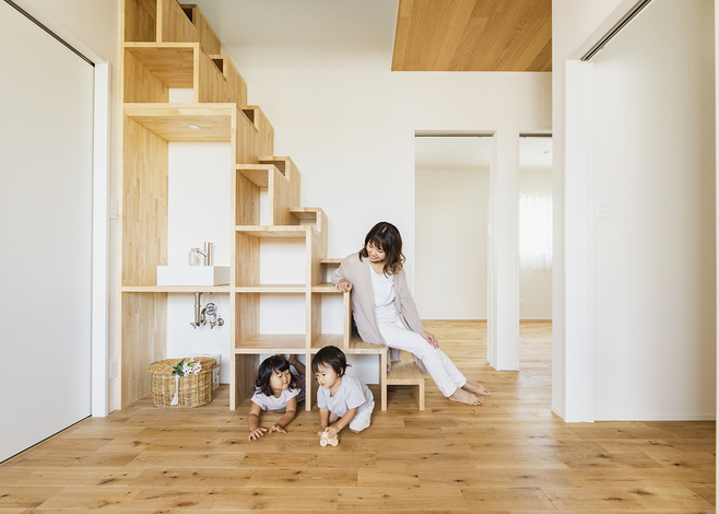 ⾃然素材のメリットを最⼤限に活⽤した「アトリエ空調」を採⽤