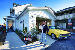 アメリカンカルチャーを発信する住居を兼ねた雑貨店