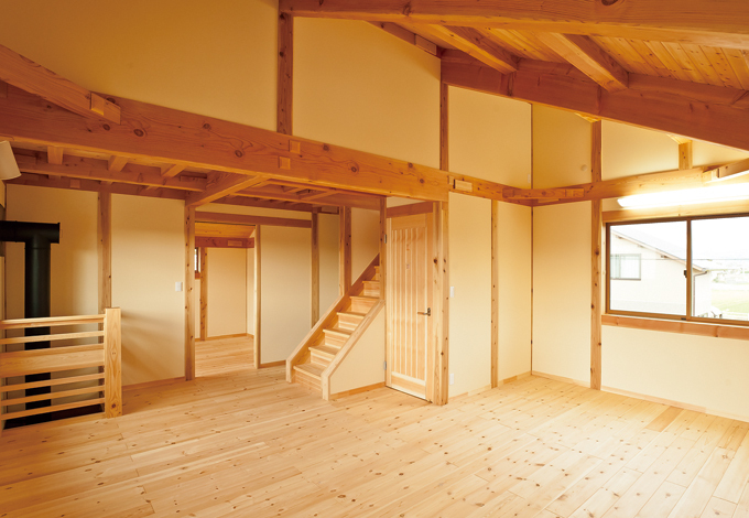 子どもが大きくなるまでは「2 階全部を遊び場にすればいい」とご主人