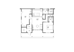 コンパクトで快適な暮らしの平屋