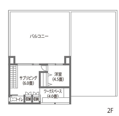 ぽっくハウス静岡（東海ハウス） Uターンして叶えた平屋としても成立する洗練ハイコスパの家 2階
