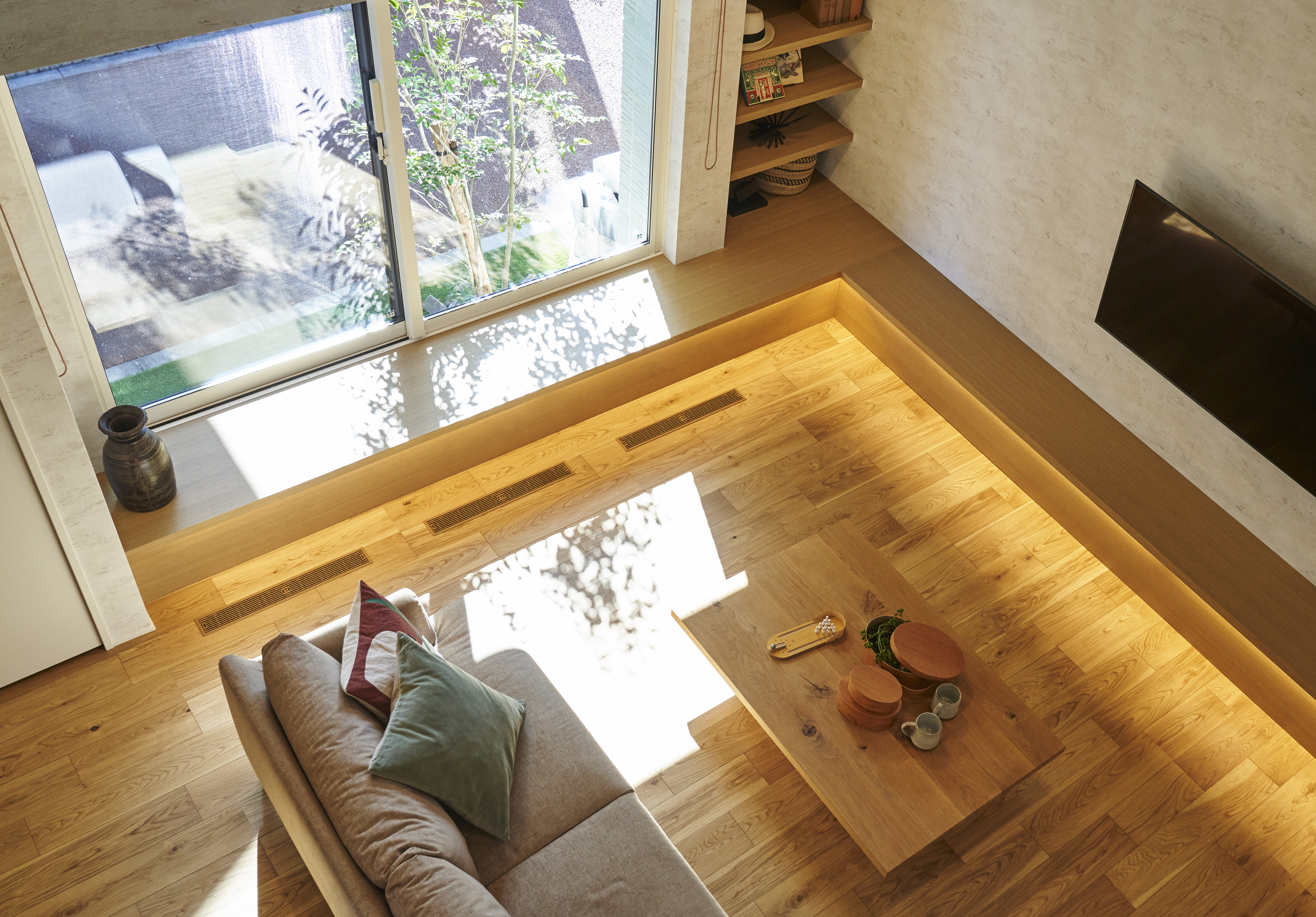 家族が集う隠れ家的ヌック