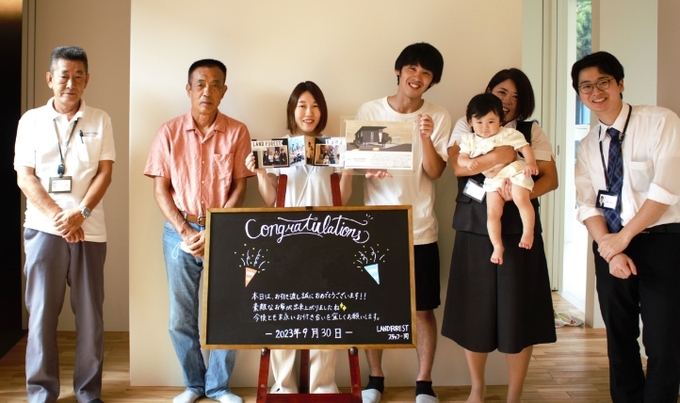 平屋ファクトリー（ランド・フォレスト）【引き渡しセレモニー・アフターサービス】