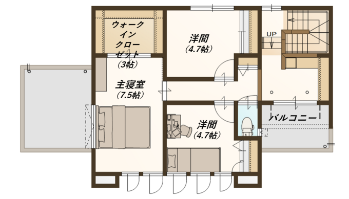 ミサワホーム静岡 南極仕様の構造と全館空調で、一年中快適な住まい 2F