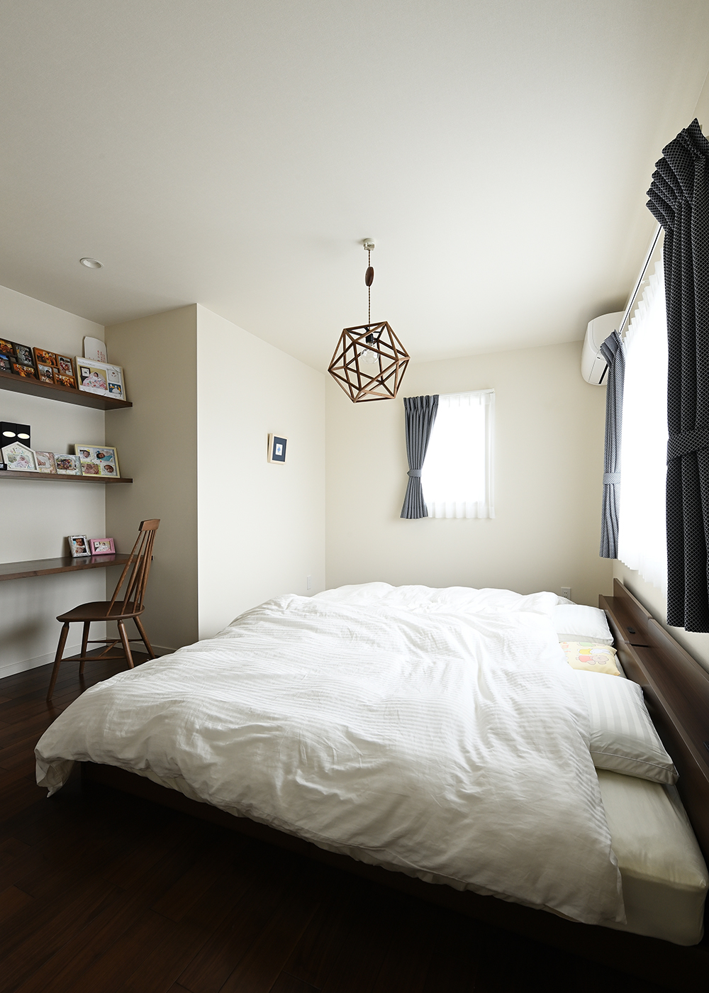 Yamaguchi Design 【デザイン住宅、子育て、自然素材】寝室