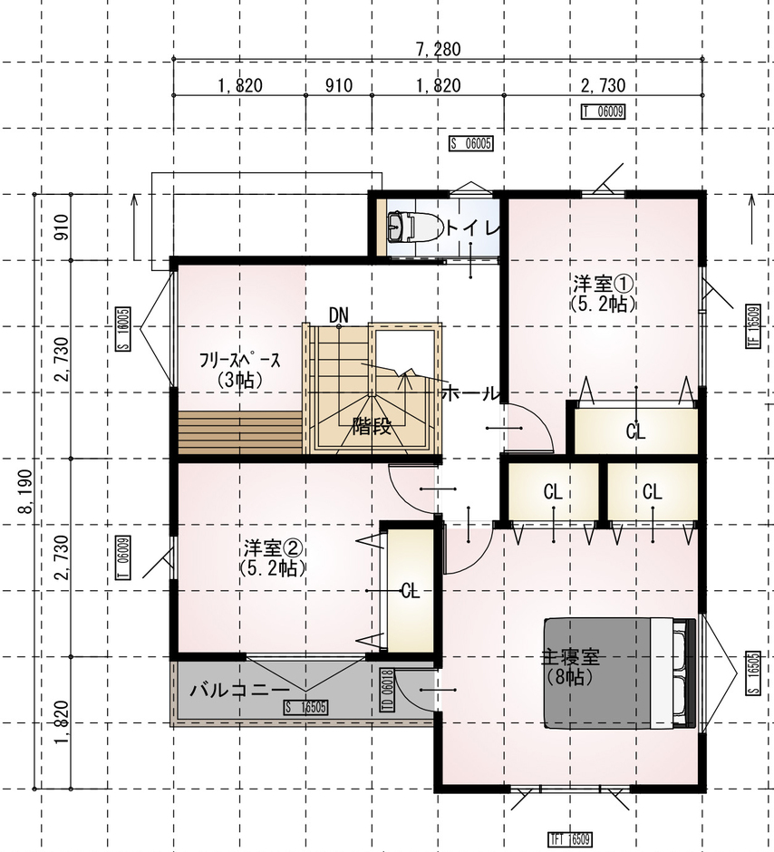 イシカワ 31坪　3LDK＋αの住まい 2F