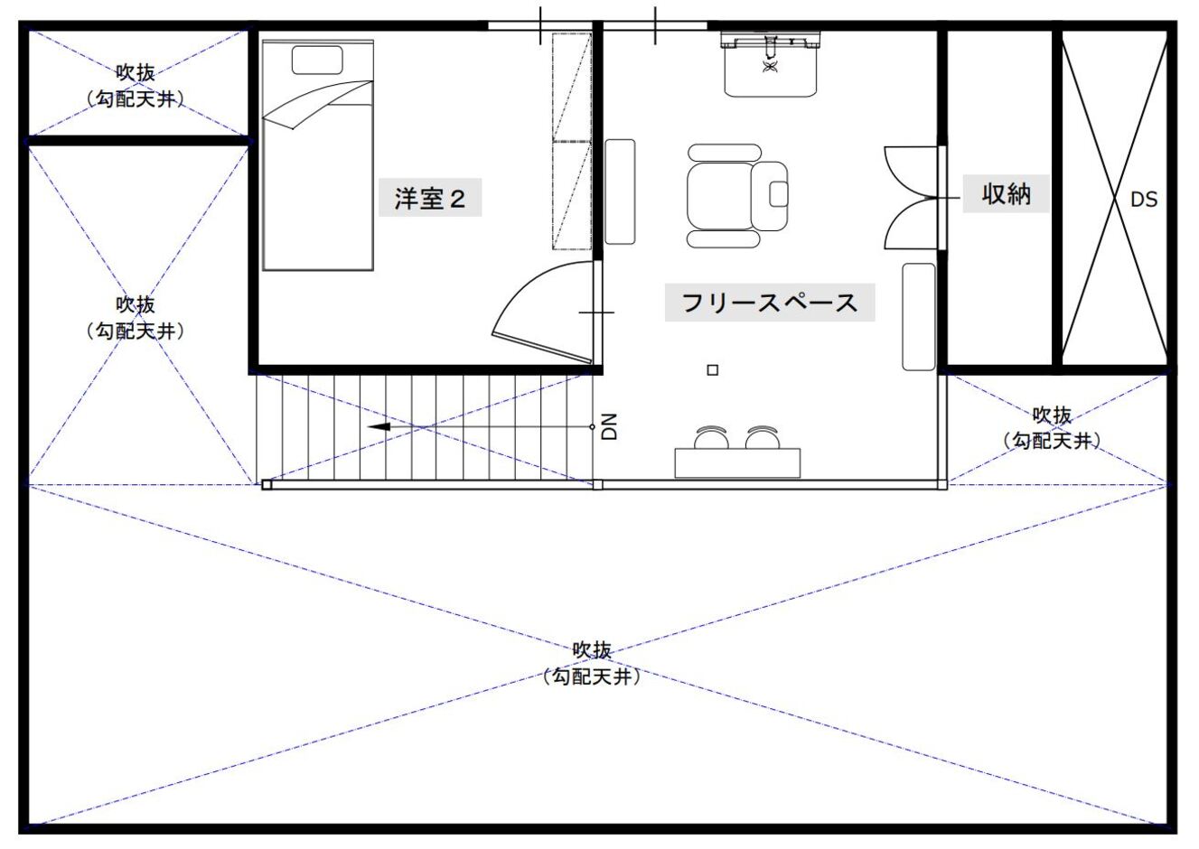 サイエンスホーム 20代夫婦が無理なく叶えた有効活用できるロフト付き平屋 ロフト