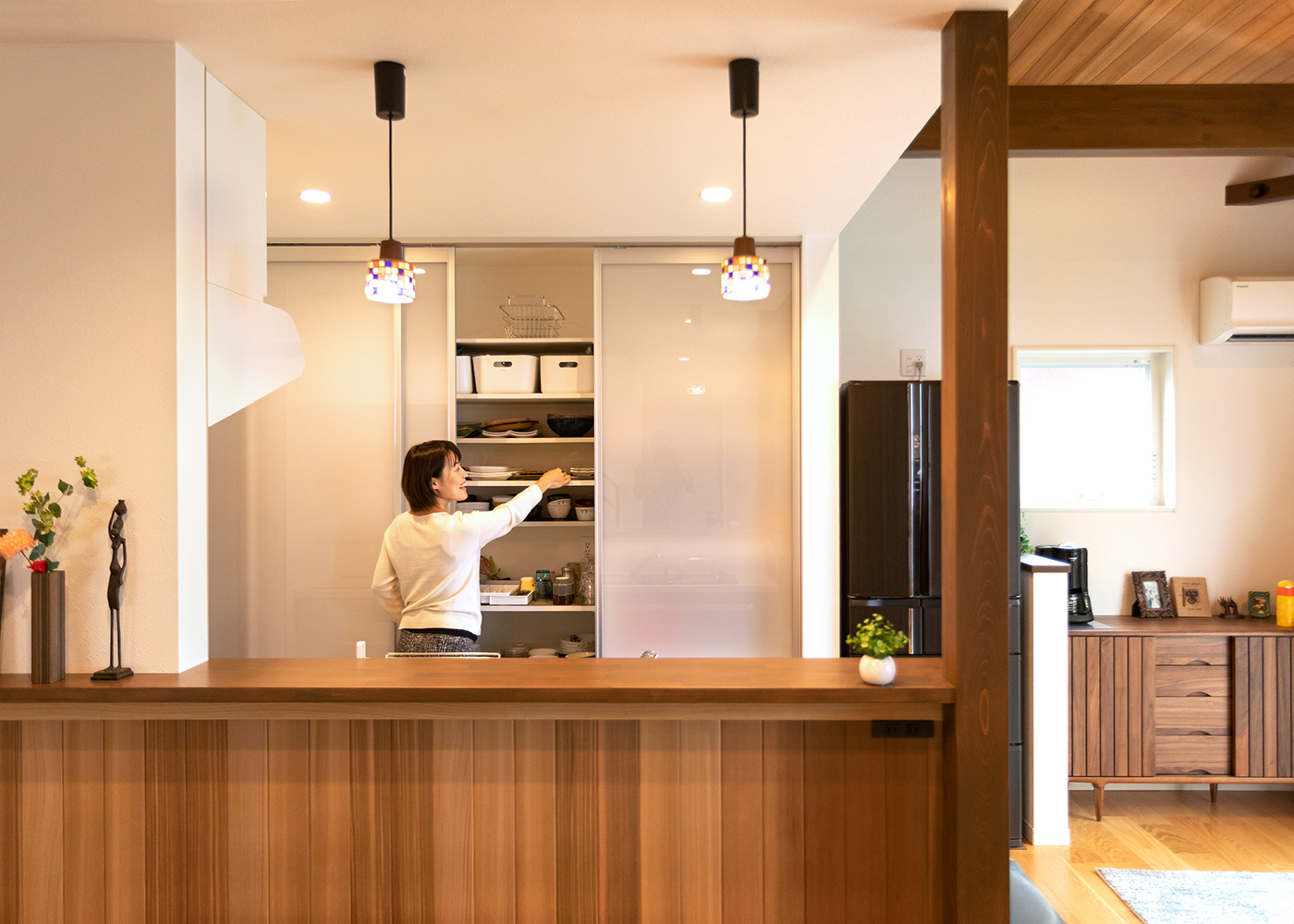 Yamaguchi Design 【省エネ、間取り、平屋】キッチン