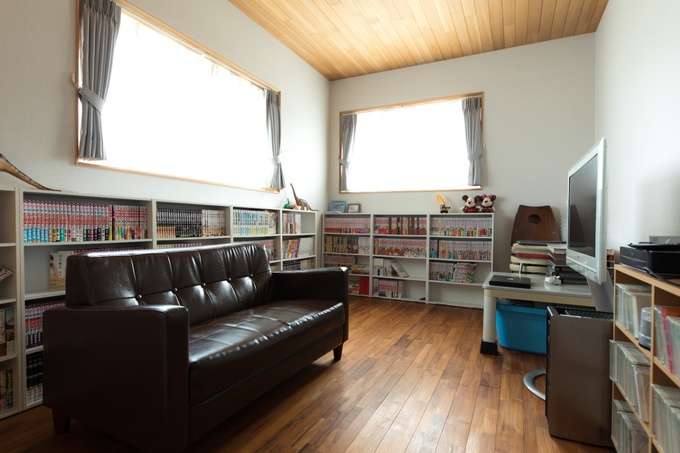 マンガを読むことが、忙しい毎日の息抜きという奥さまの読書部屋