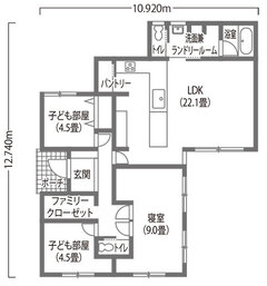 土地を活かしたプランニングでゆったり過ごす平屋を実現