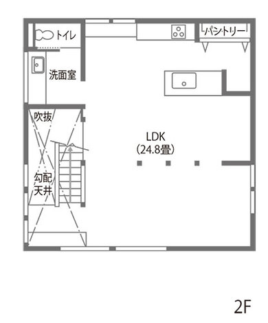 住家 JYUKA 洗練、便利、唯一！ 私たちのミッドセンチュリー 2階