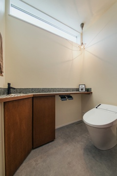 トイレスペースもおしゃれが詰まったこだわり空間