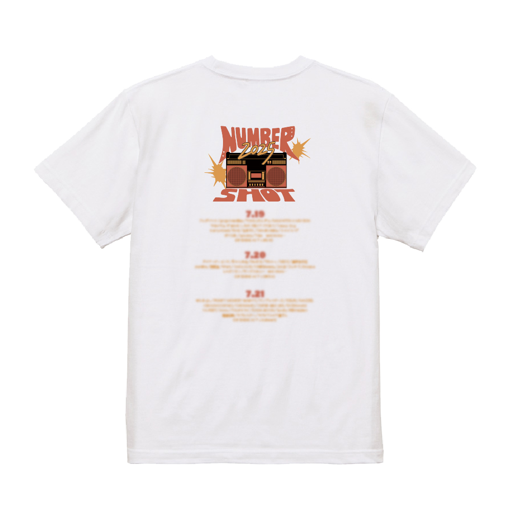 ますだみくコラボ Tシャツ / ホワイト / Official Goods Shop