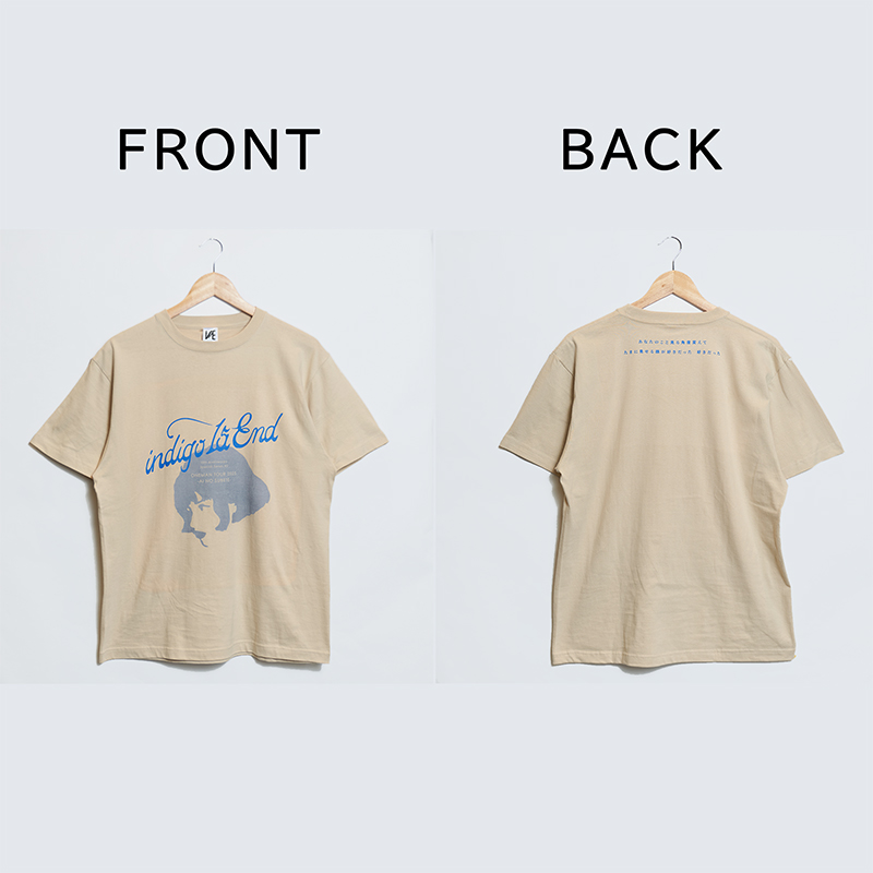indigo la End】 she 15th anniv. Tシャツ / Official Goods Shop