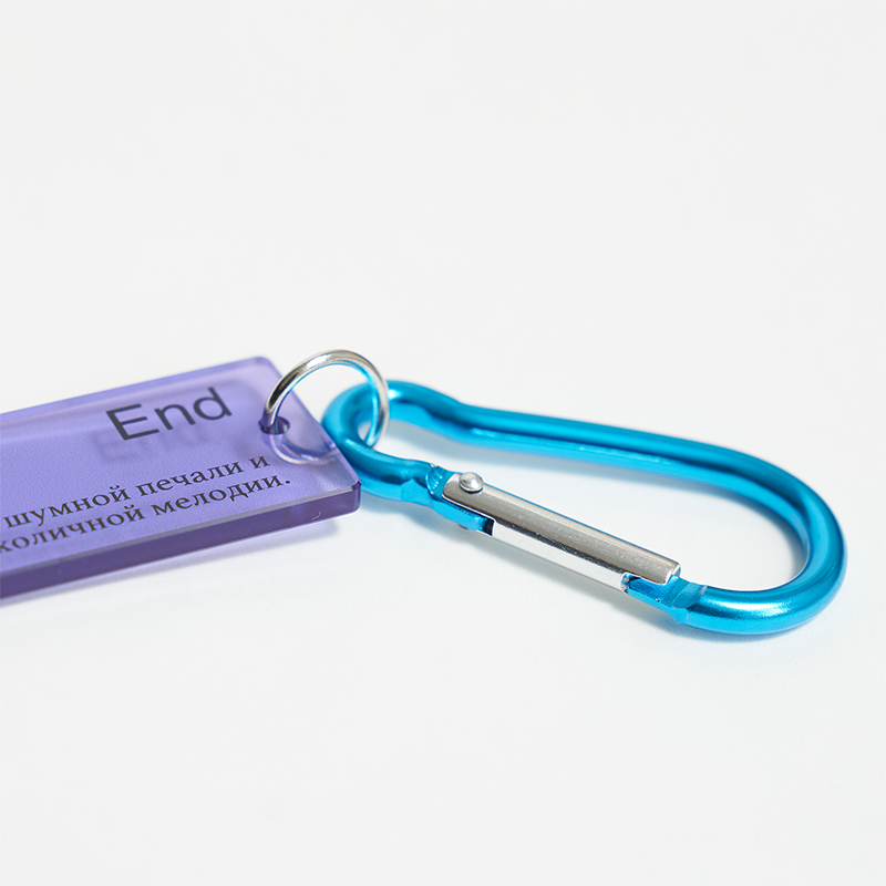 indigo la End】 藍のすべて キーホルダー purple / Official Goods Shop