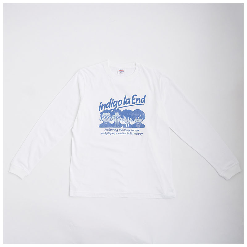 indigo la End】 indigo la End メンバーロンT / Official Goods Shop