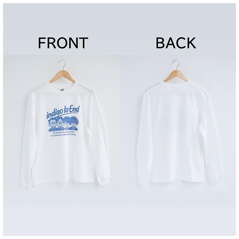 indigo la End】 indigo la End メンバーロンT / Official Goods Shop