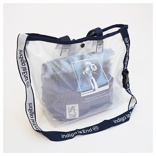 indigo la End】 ilE 2WAYクリアバッグ / Official Goods Shop