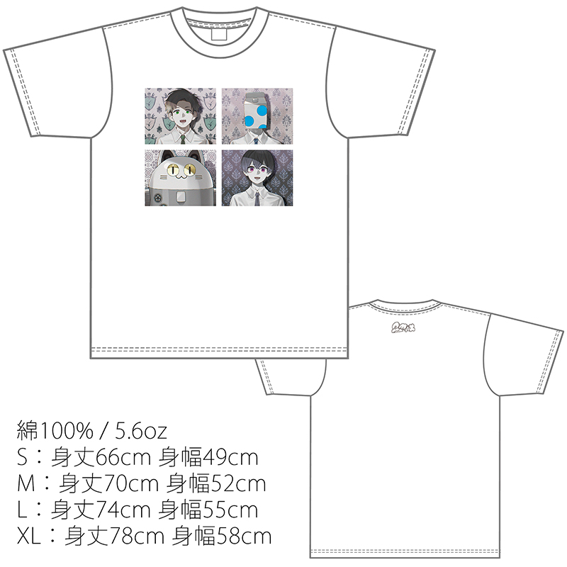 成人男性三人組】 2mix T-shirt A / Official Goods Shop