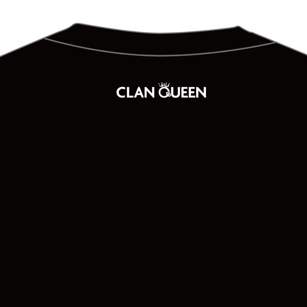 CLAN QUEEN Tシャツ　Lサイズ CLAN QUEEN LOGO T-SHIRT (BLACK) / Official Goods Shop