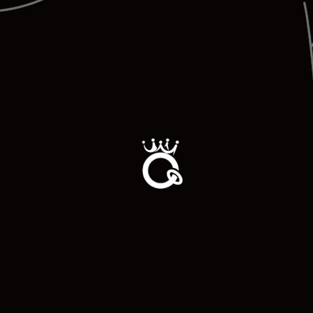 CLAN QUEEN LOGO T-SHIRT (BLACK) / Official Goods Shop