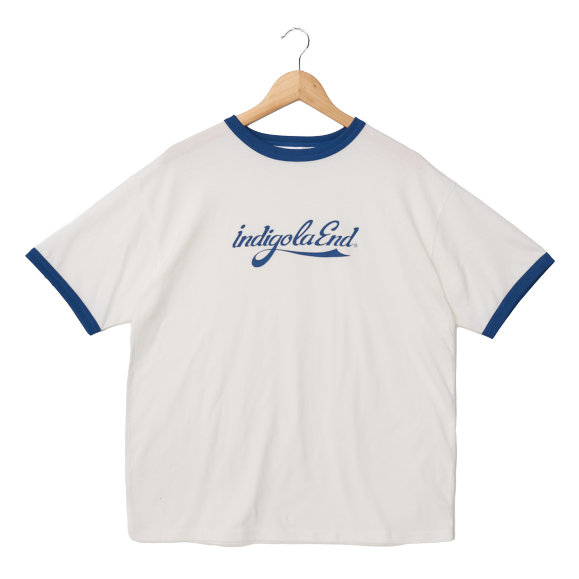 indigo la End】 ilE リンガーTシャツ(15th anniv. summer logo